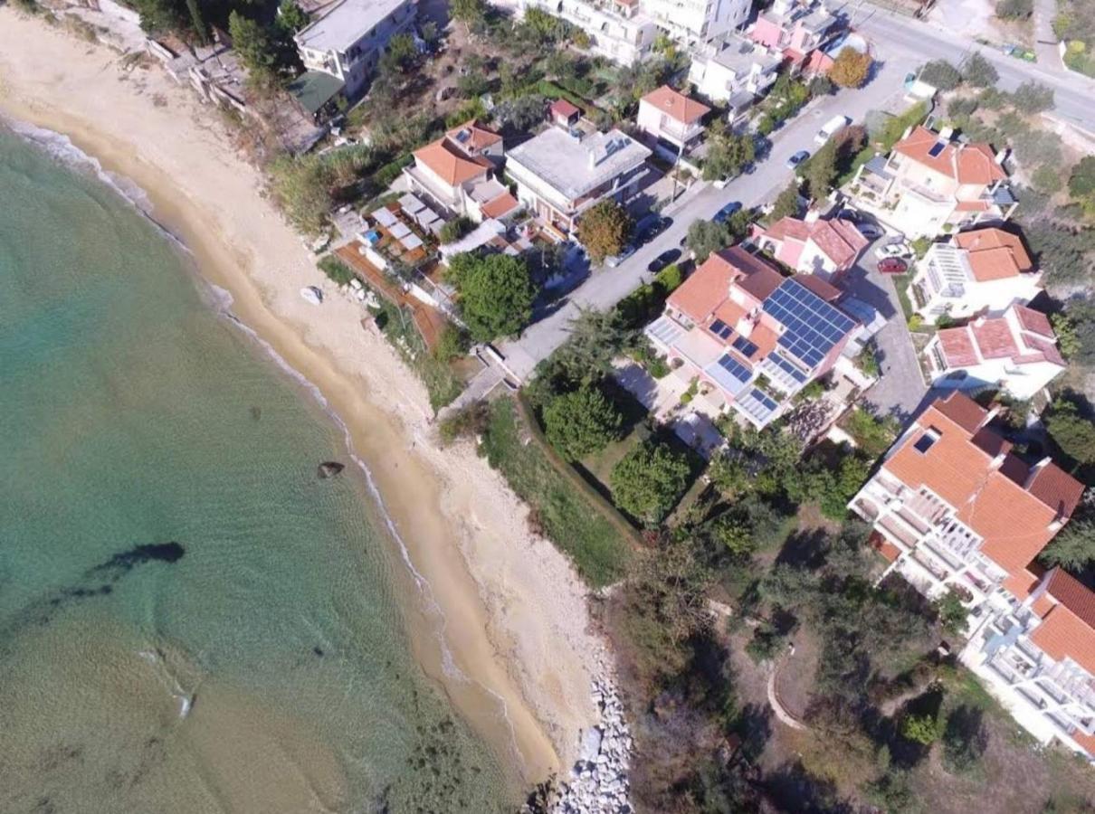 Endless Blue Seaside Villa Palaiontsiflikion Exterior photo